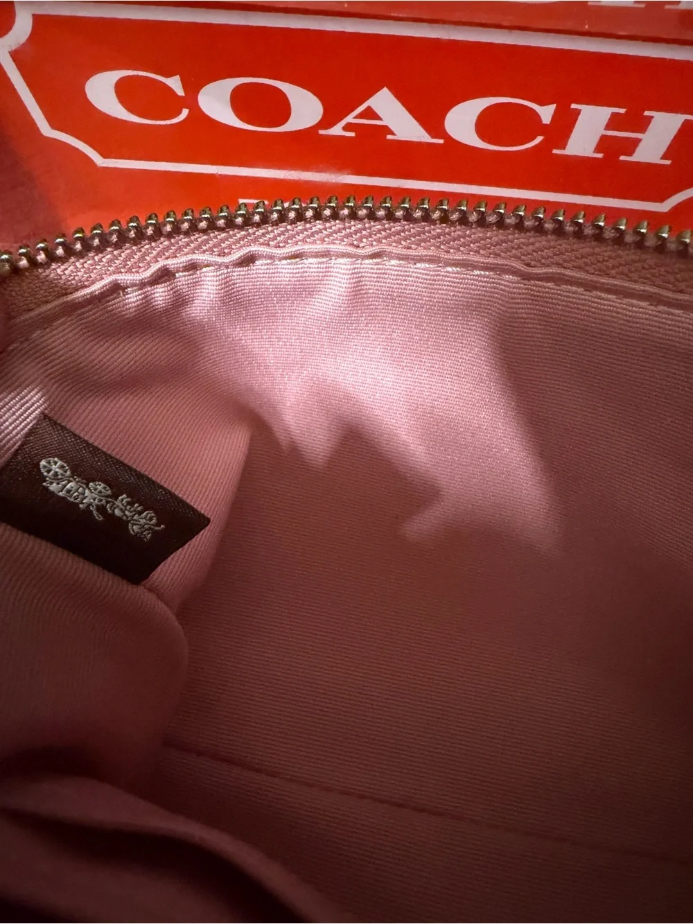 Coach Pink Sundae Wristlet